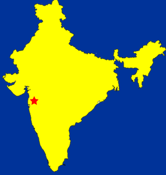 Map of Kalyan
