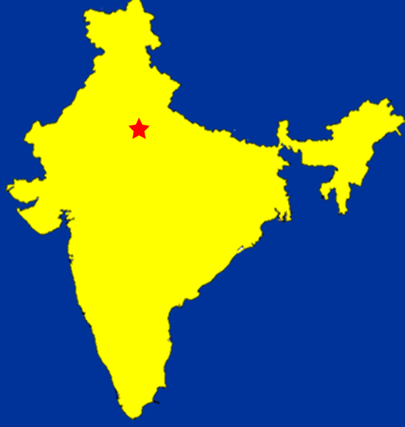 Map of Mathura